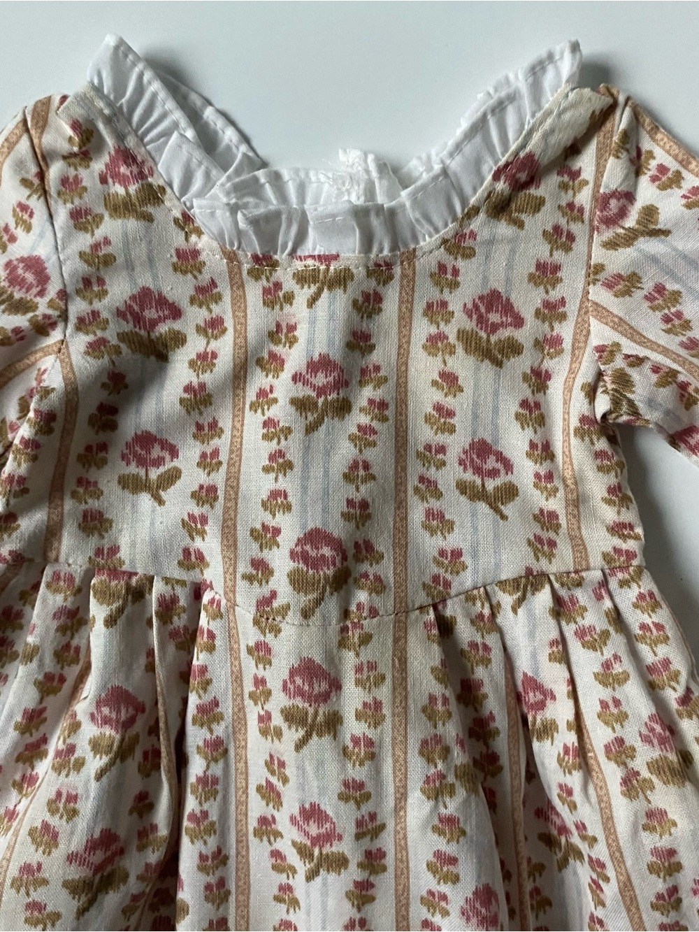 American Girl Felicity Doll Rose Garden Meet Dress 1993 EUC Matching Socks - Picture 3 of 16